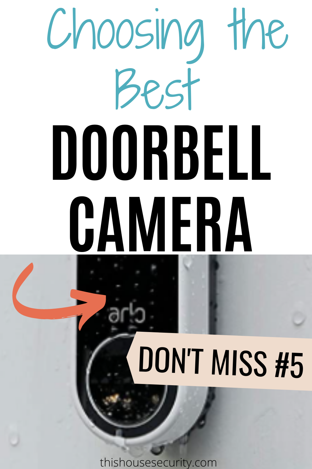 Best Doorbell Camera for Your Home Security your home your safety