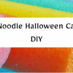 Pool Noodle Halloween Candles DIY