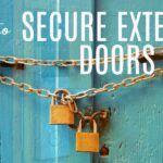 how to secure your exterior door if you cant reinforce