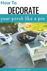 patio decorating accessories