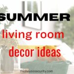 summer living room decor ideas